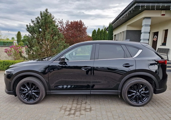 Mazda CX-5 cena 121000 przebieg: 16000, rok produkcji 2022 z Kleszczele małe 781
